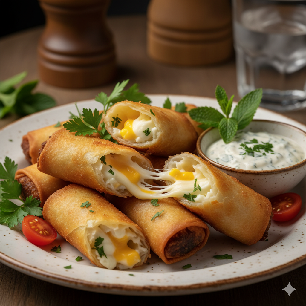 سبرينج رول جبنة 